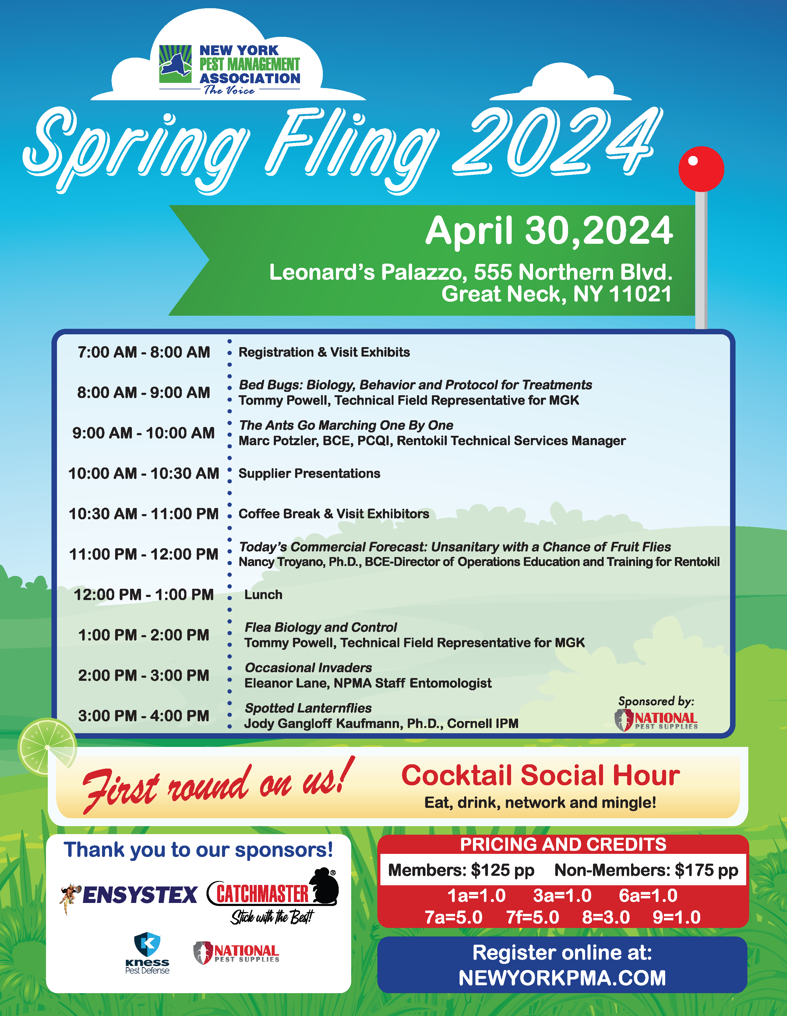 Spring Fling 2024 Attendee New York Pest Management Association